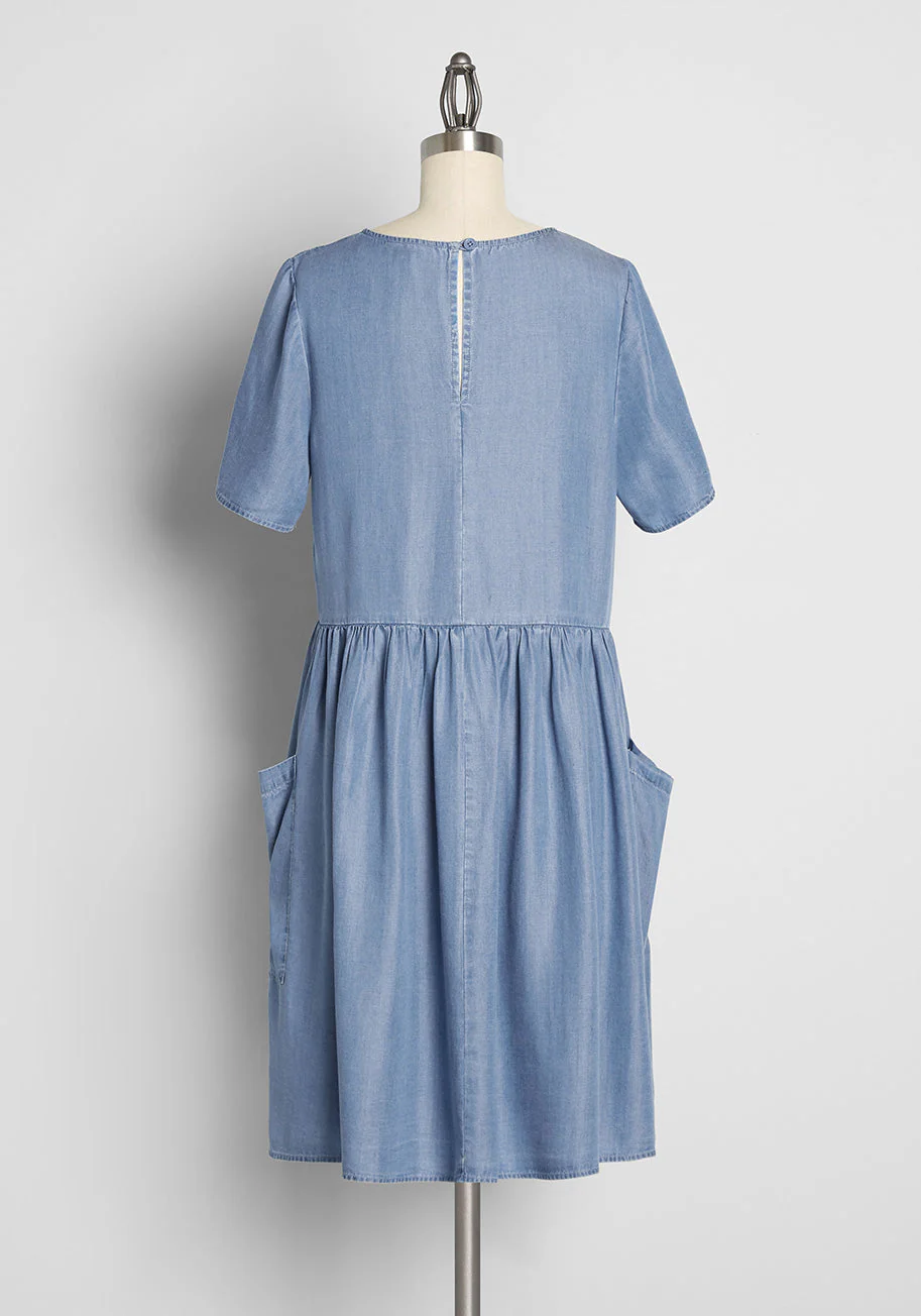 Bold Notion Babydoll Dress - Olabens