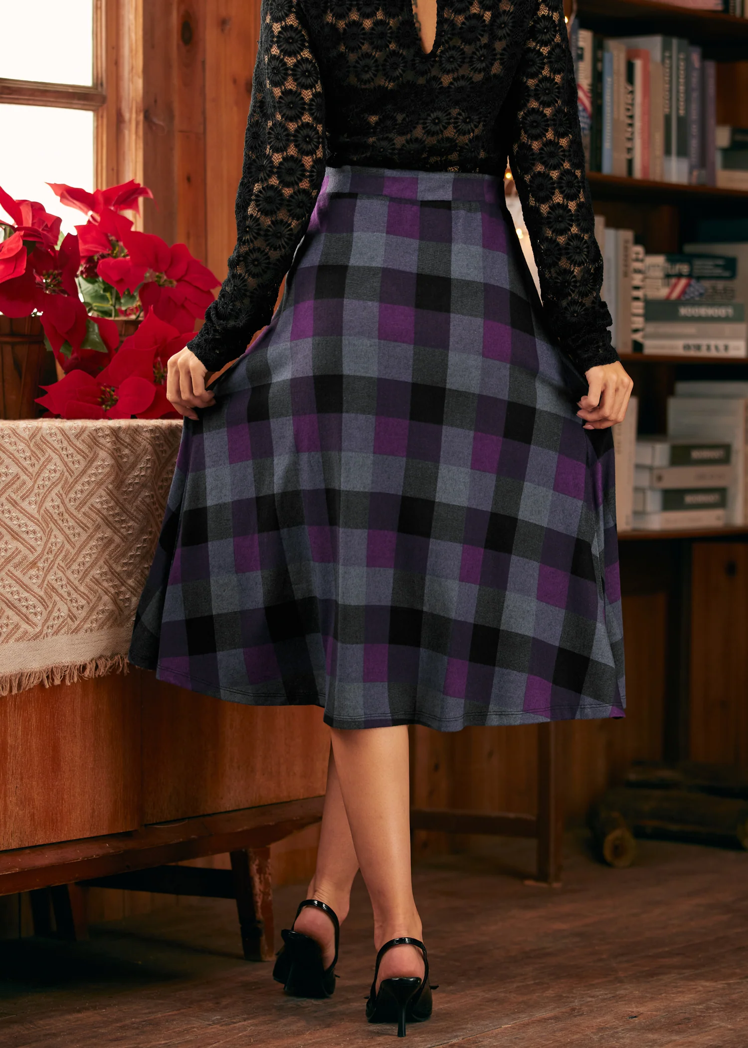Excellence Attained Knit Midi Skirt - Olabens