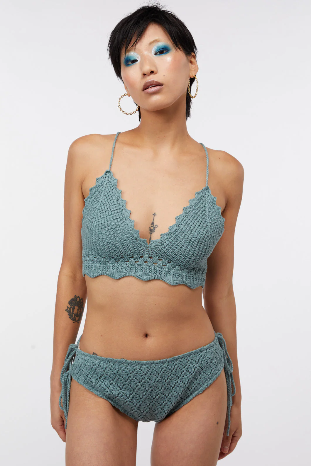 Bianca Crochet Bikini Top - Olabens