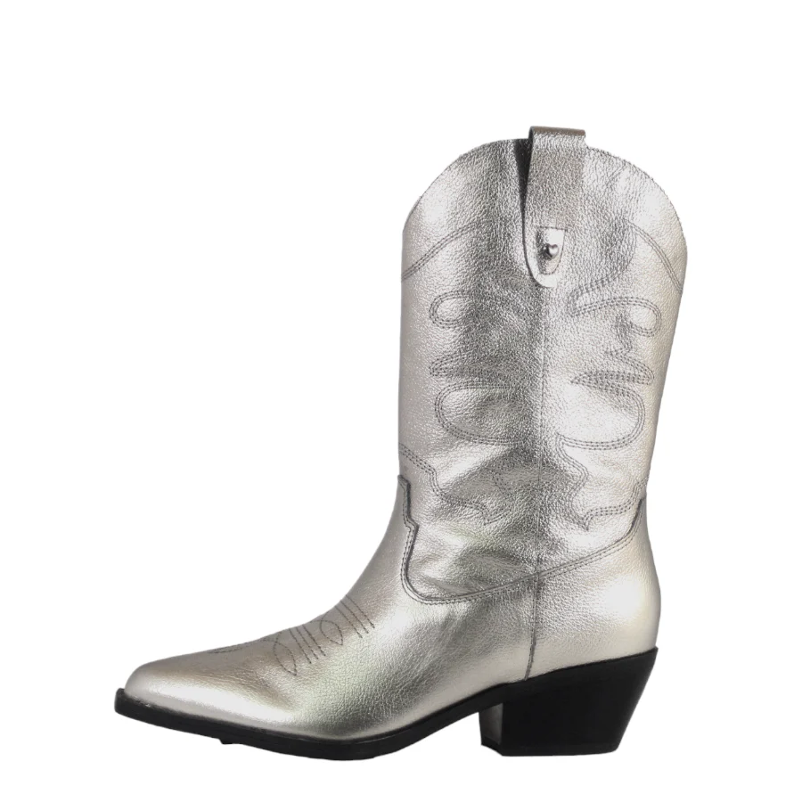 Racketeer Leather Cowboy Boots - Olabens