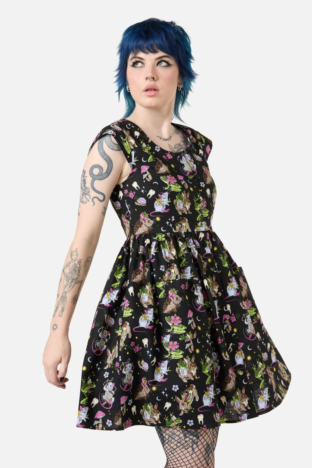 Collectors Guild Print Dress - Olabens