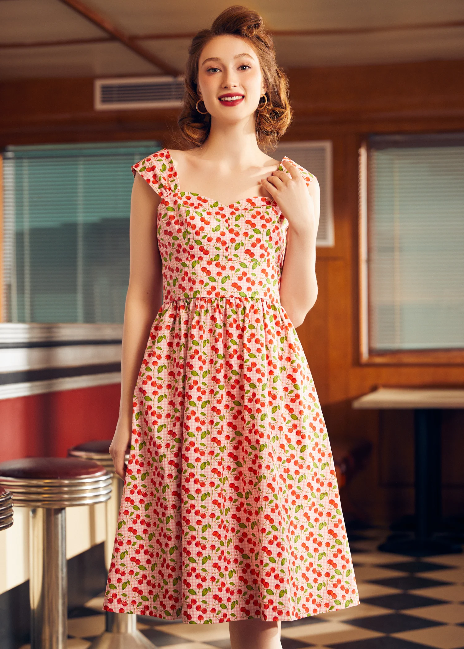 Enchanted Dawn Midi Dress - Olabens