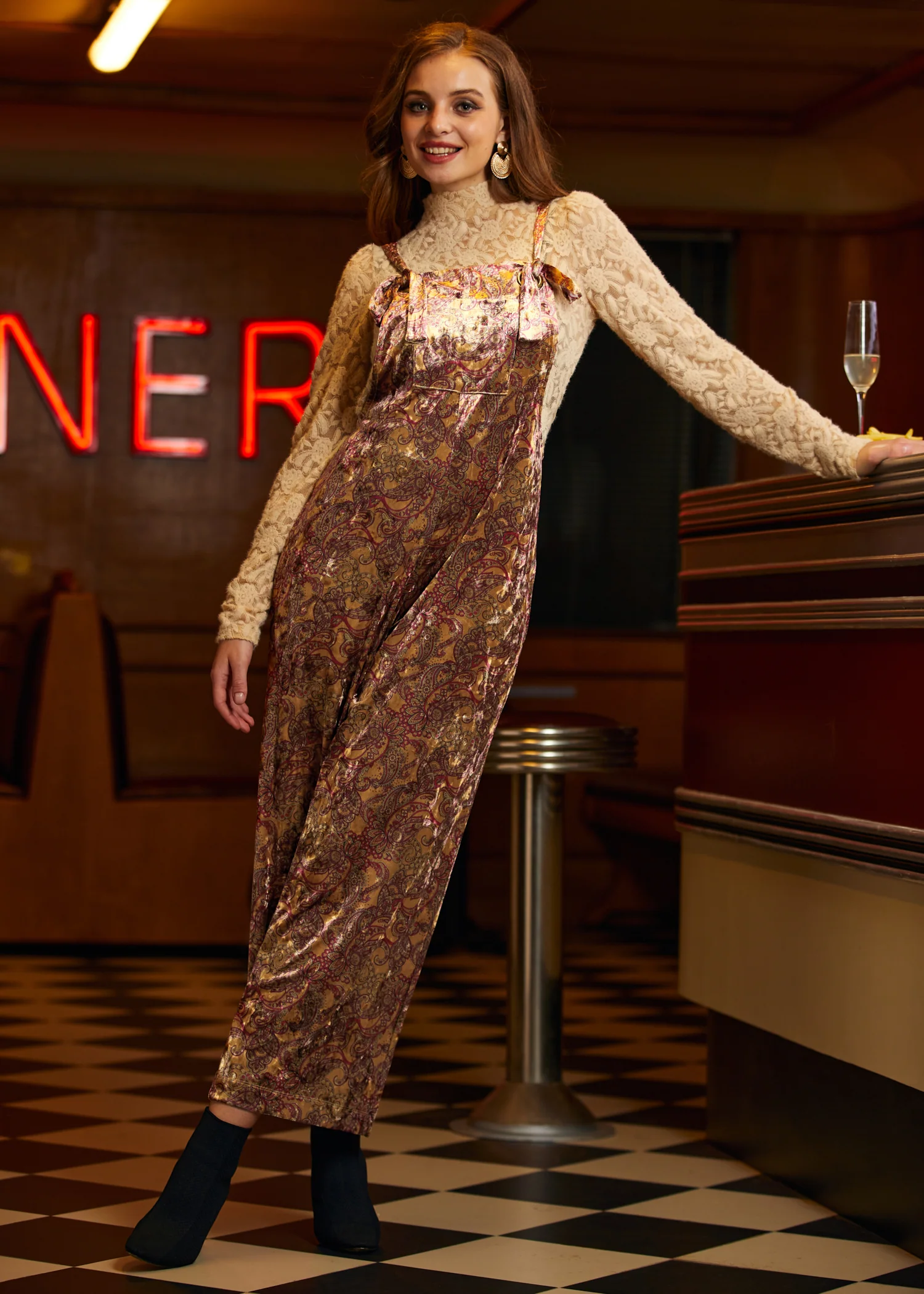 Jazzy Jewel Overalls - Olabens