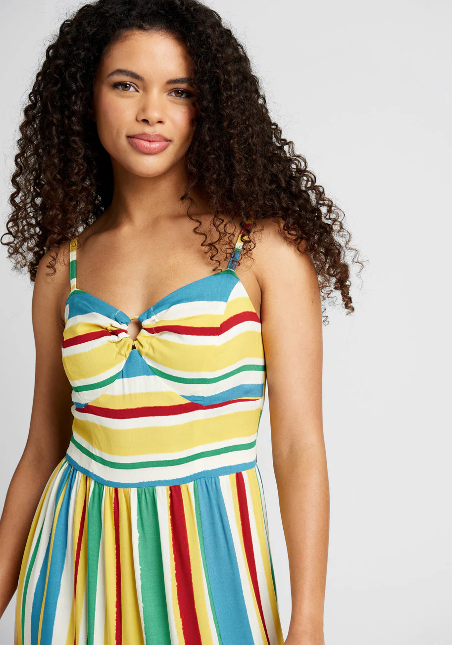 Sunshine And Lollipops Maxi Dress - Olabens