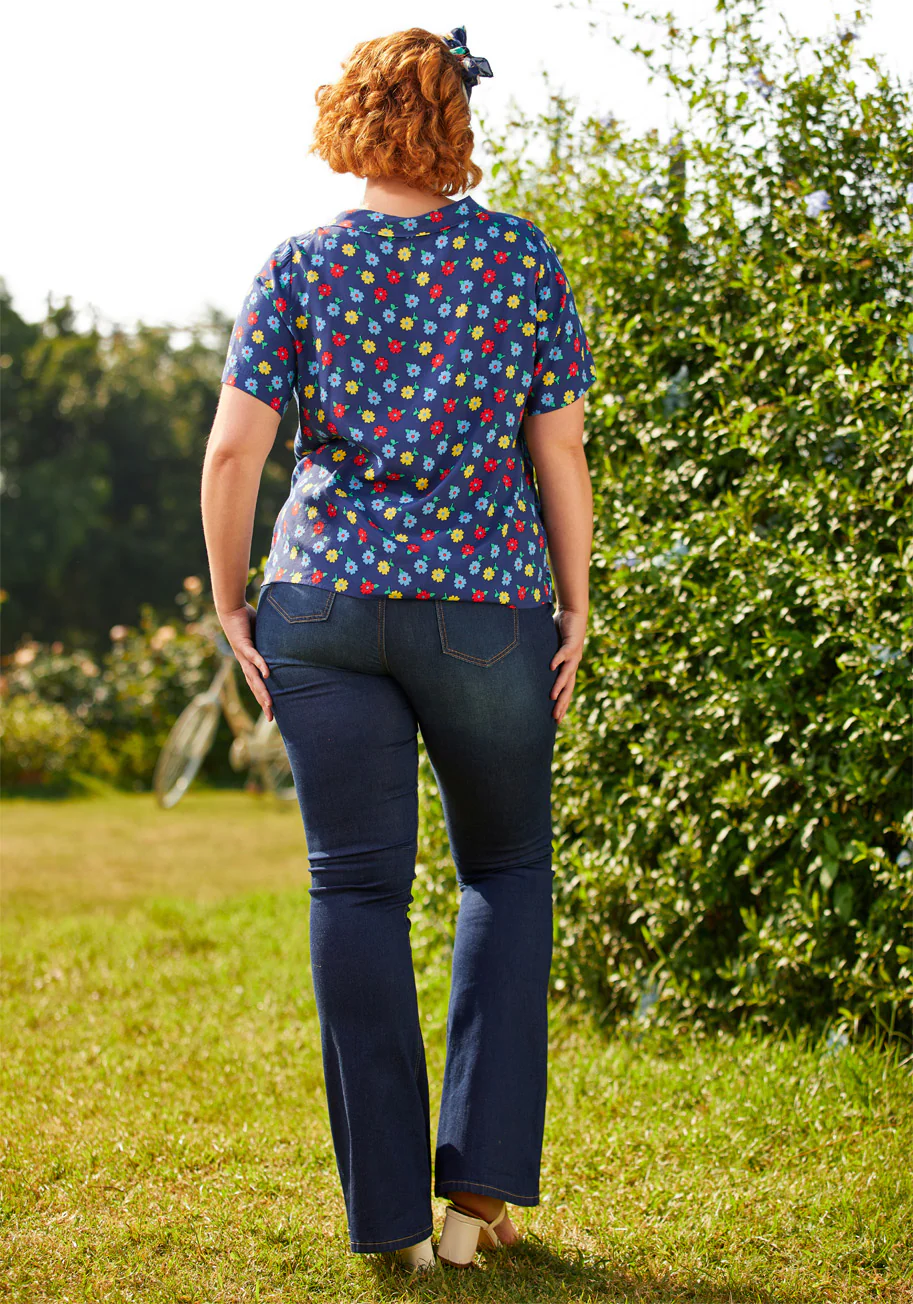 Taken To Traveling Blouse - Olabens
