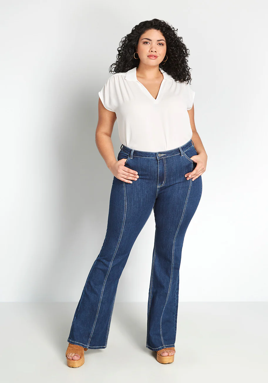 The Bianca Flared Jeans - Olabens