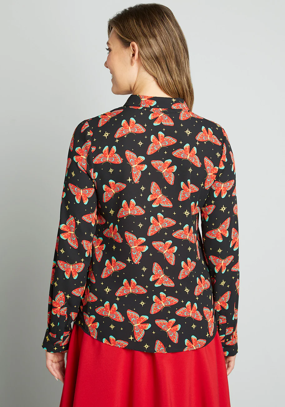 Pleasant Confidence Tie-Neck Top - Olabens