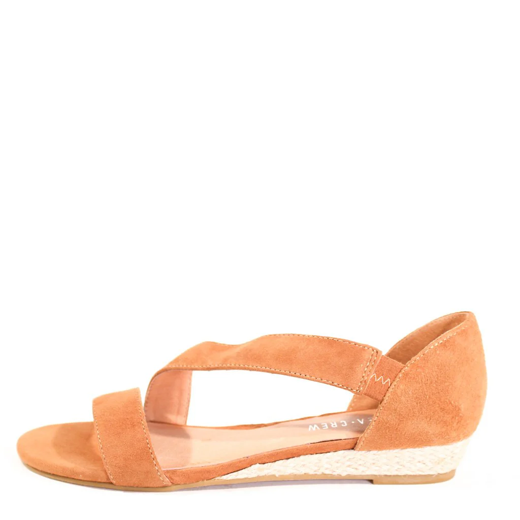 Sahara Suede Comfort Sandals - Olabens
