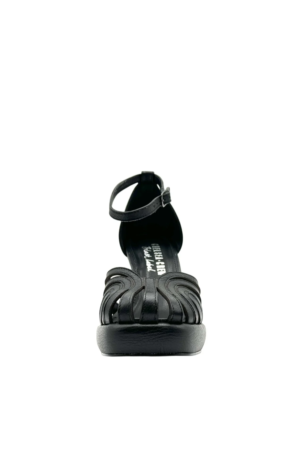 Karmel Retro Platform Heels - Olabens