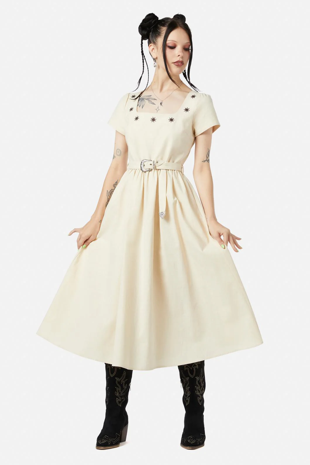 Saloon Midi Dress - Olabens