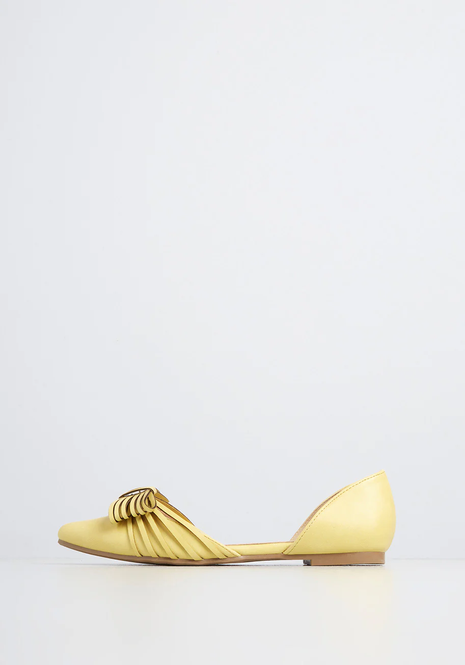 Strappy Makes Me Happy d'Orsay Flat - Olabens