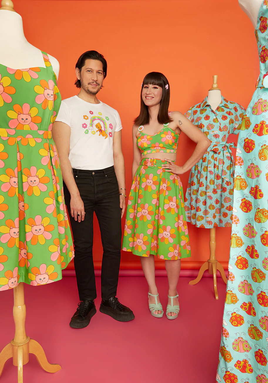 Isnyt x Marisol Muro Properly Preened A-Line Skirt - Olabens