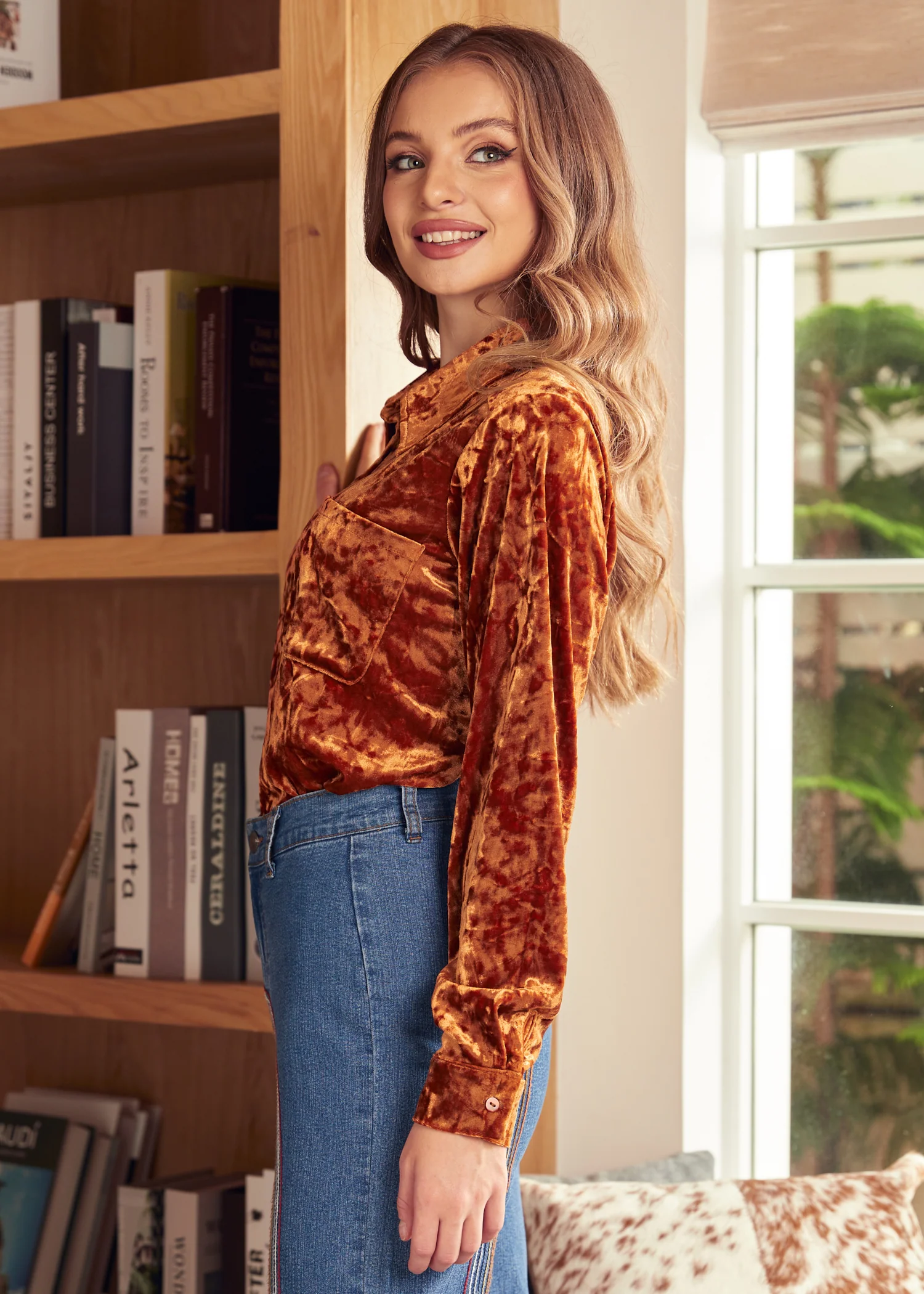 Reveling in the Retro Button Down Shirt - Olabens