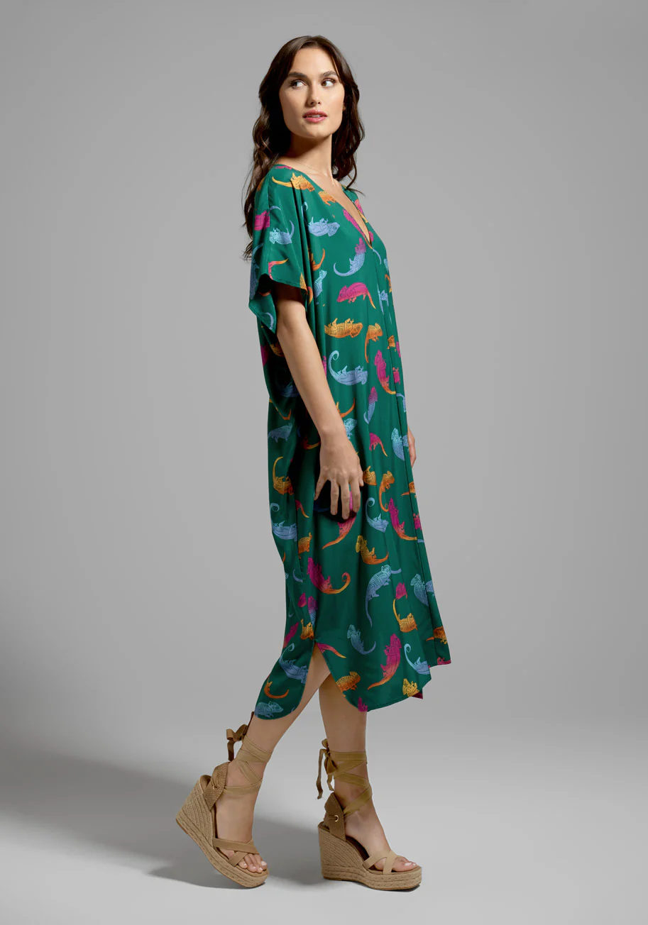 My Chillest Thrill Kaftan Dress - Olabens