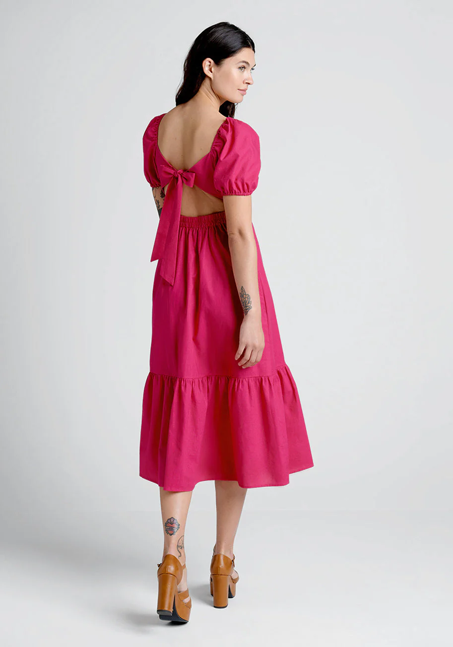 Days Dance Into Dusk Midi Dress - Olabens