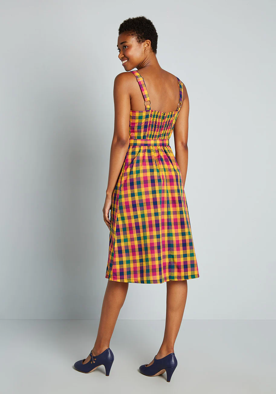 Check My Pulse Fit and Flare Dress - Olabens