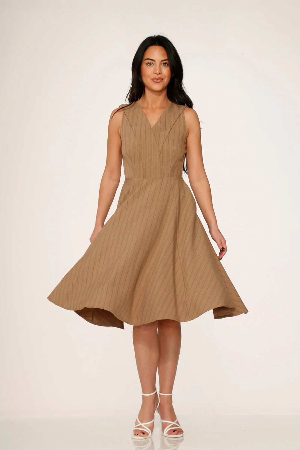 Camel Swing Dress - Olabens