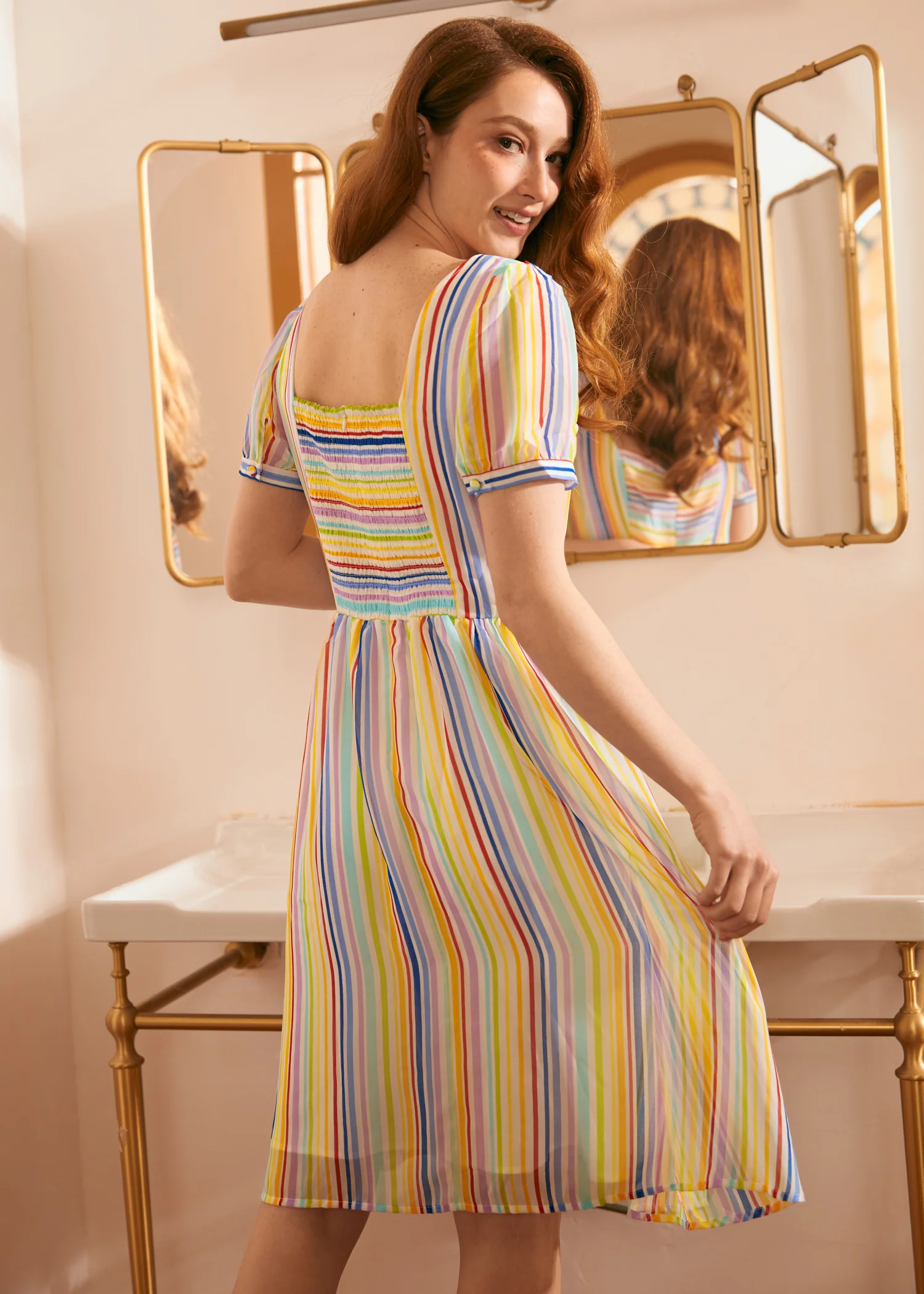 Love Charm Fit and Flare Dress - Olabens