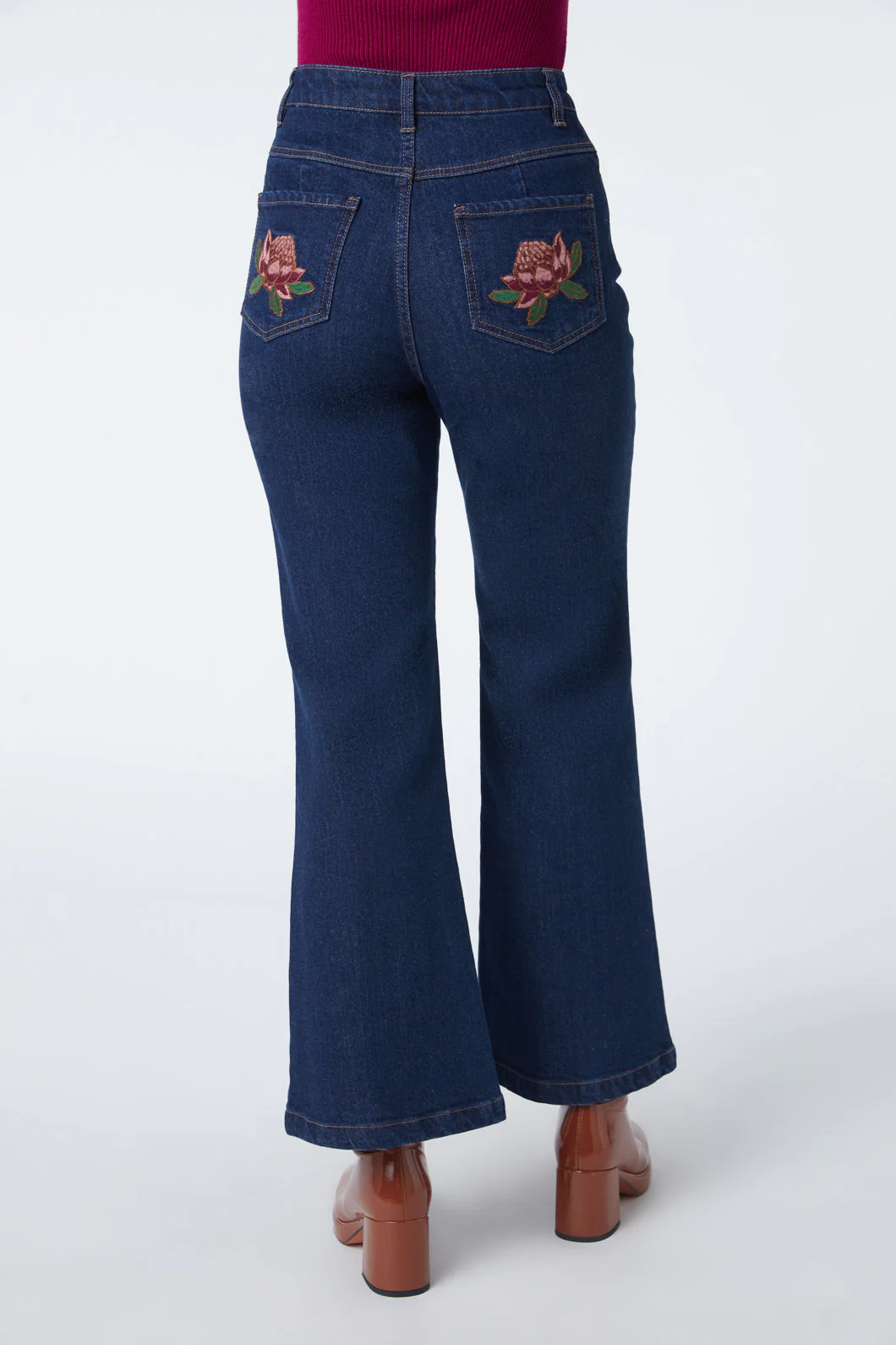 Josie Embroidered Jean - Olabens