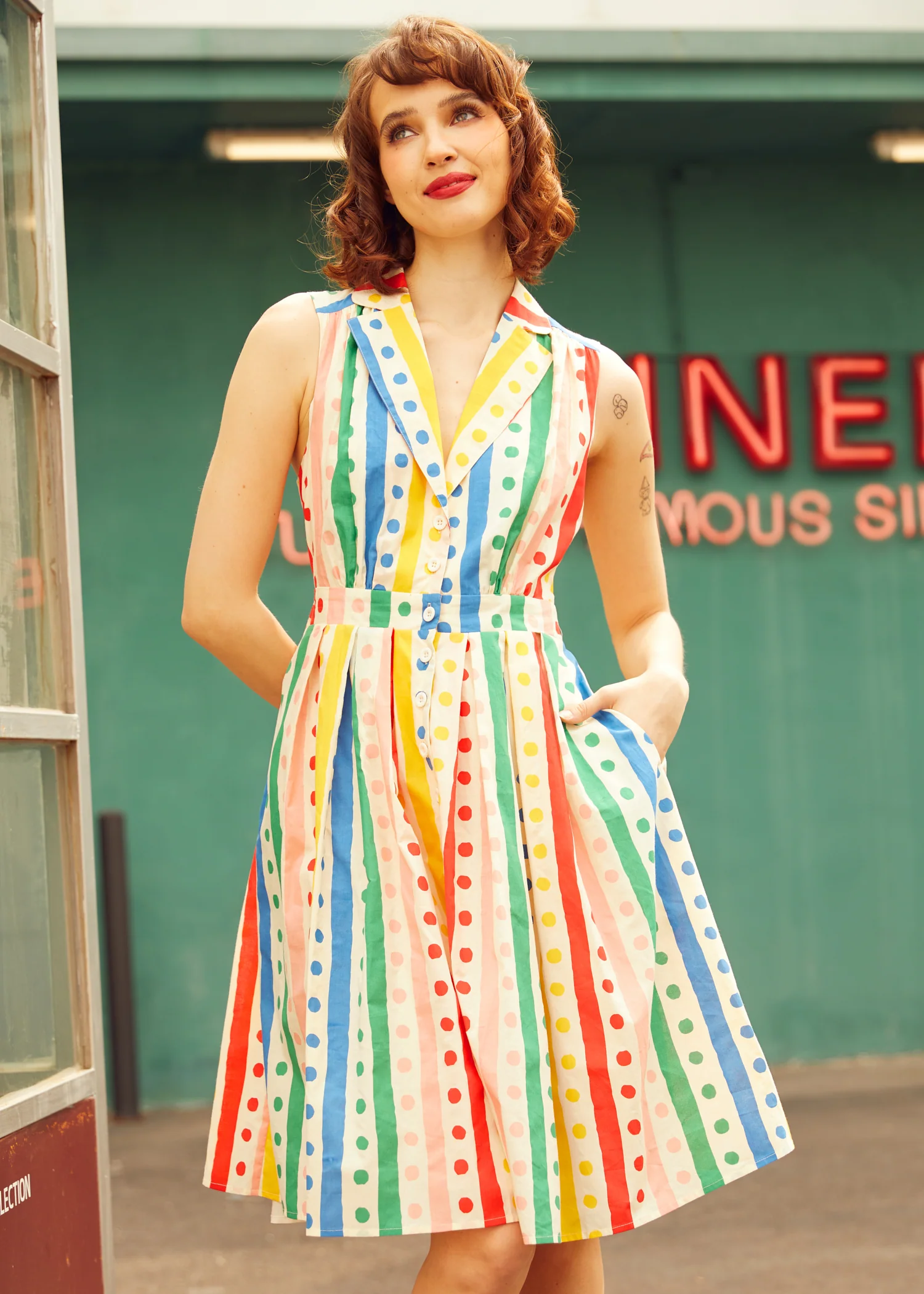 The Carousel Cutie Dress - Olabens