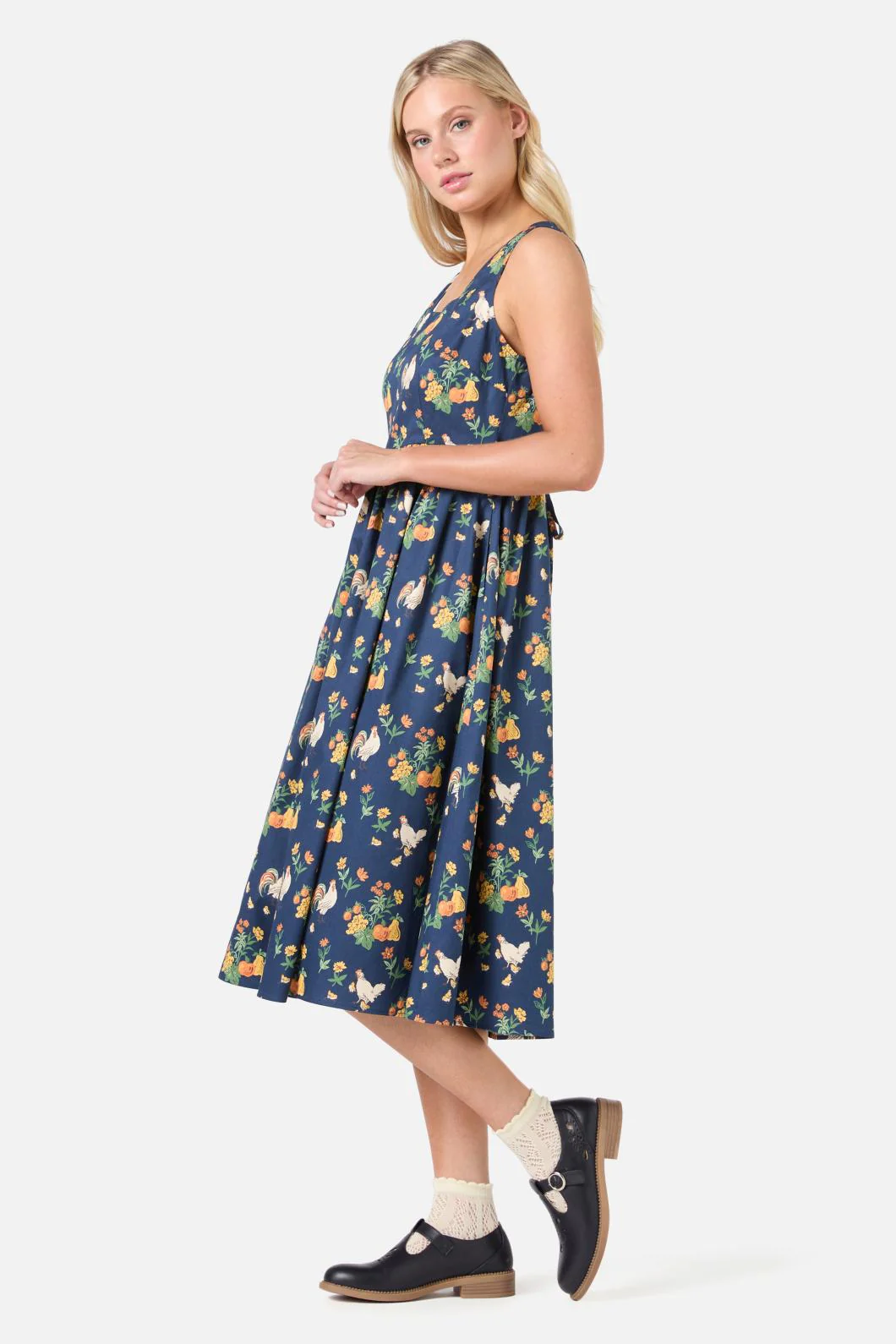 Chickens Midi Dress - Olabens