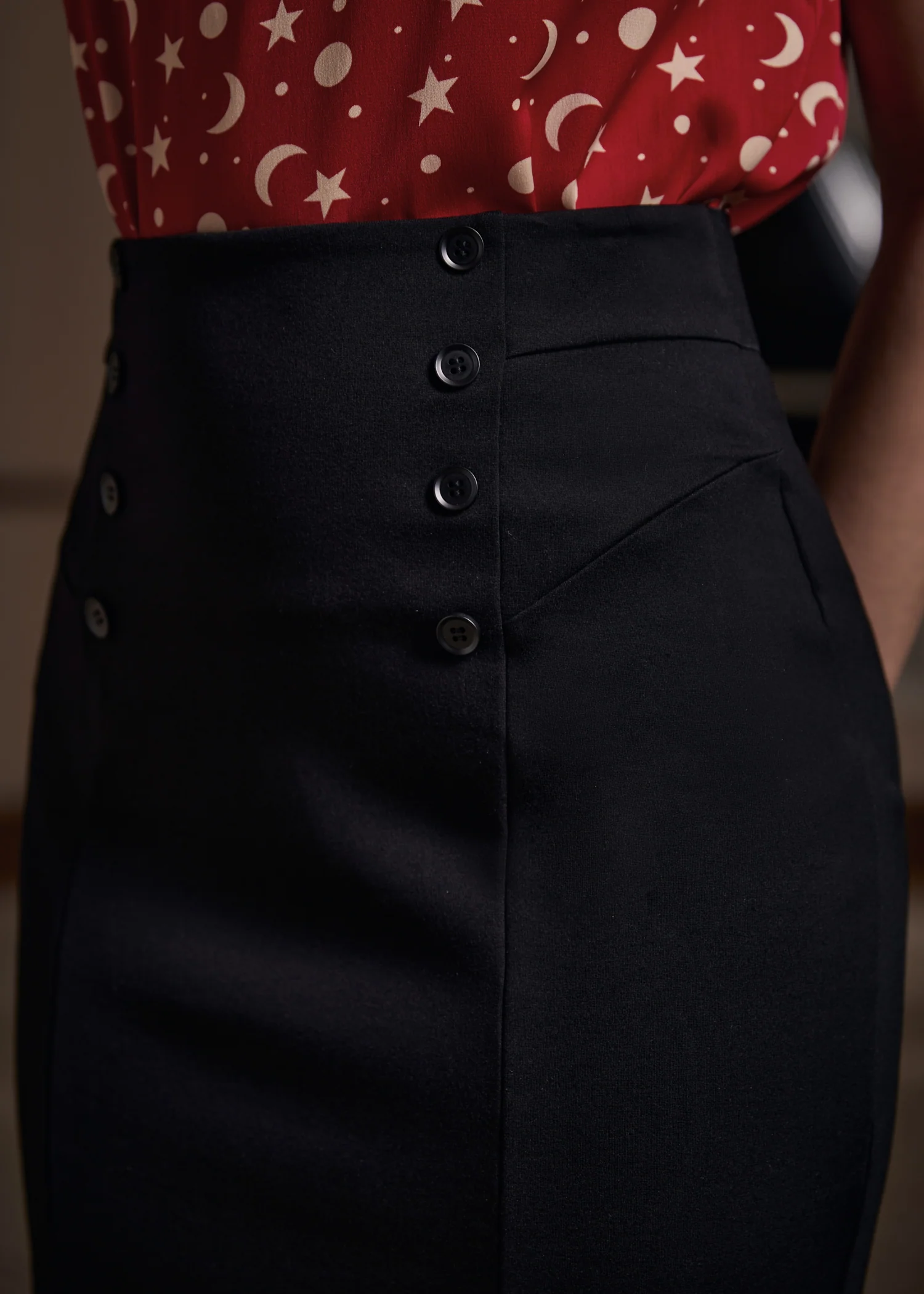 Speakeasy Soir  e Pencil Skirt - Olabens