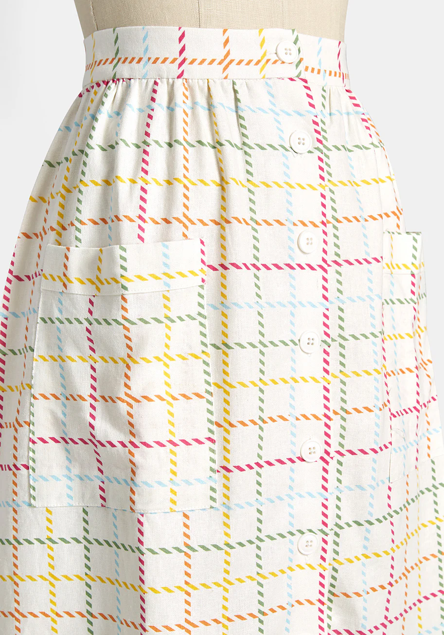 Creative Direction A-Line Skirt - Olabens