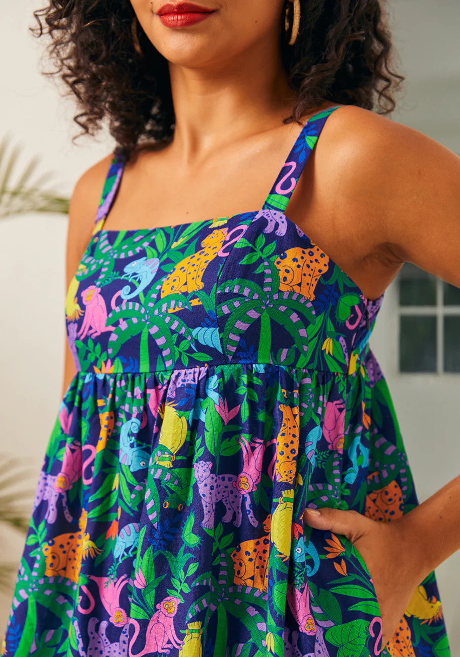 Enchanted Forest Maxi Dress - Olabens