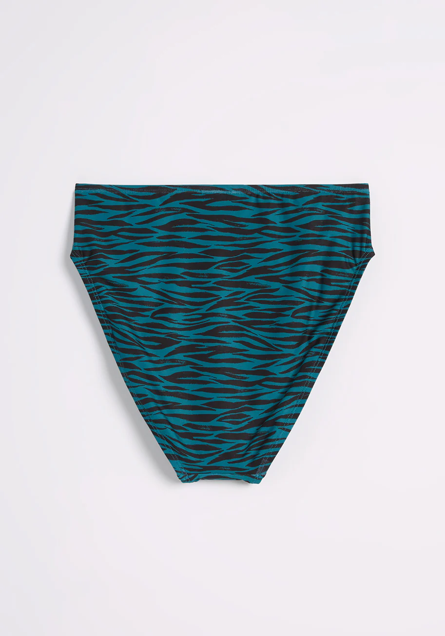 The Franky High-Waisted Bikini Bottom - Olabens
