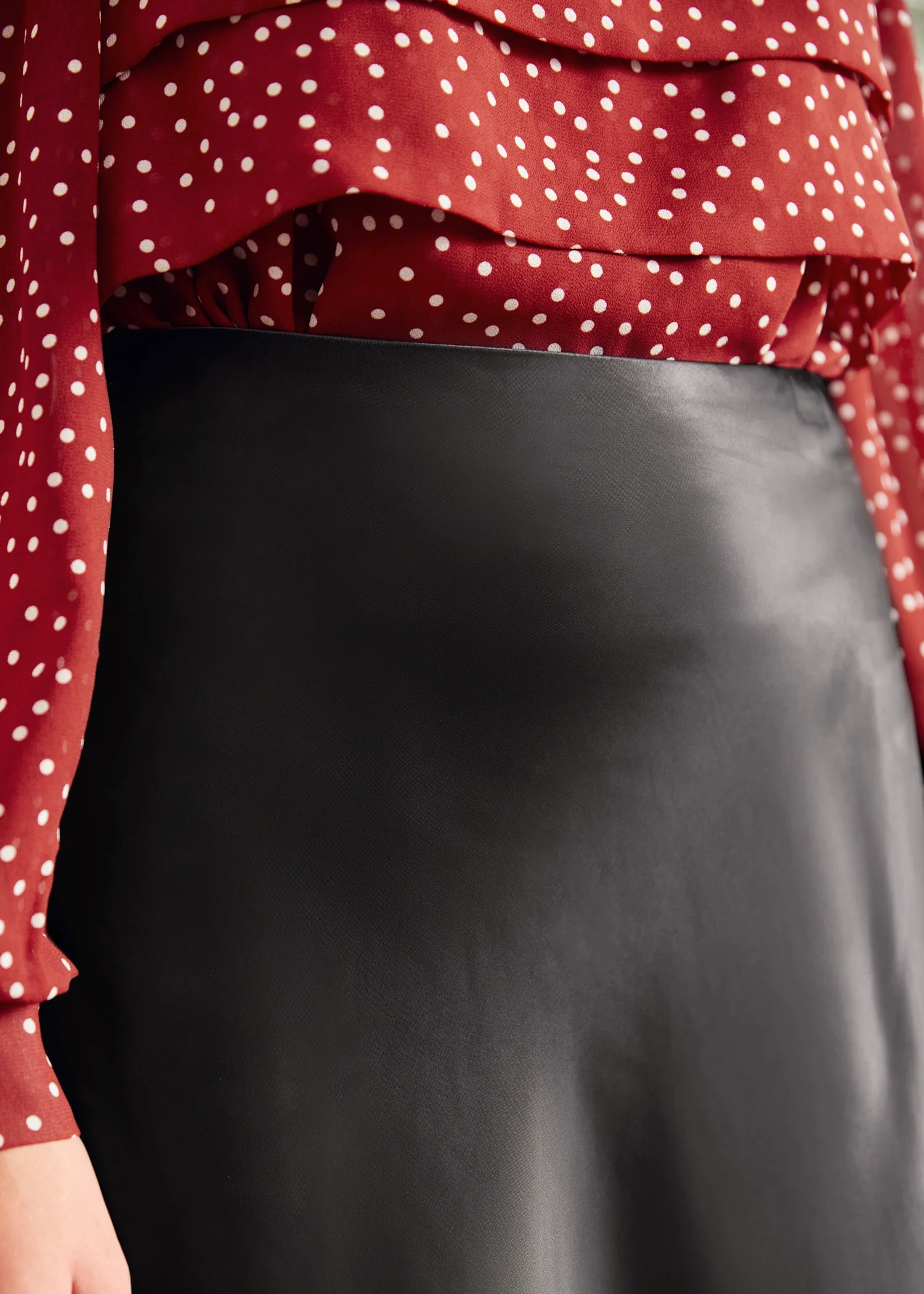 A Little Love Bias Midi Skirt - Olabens