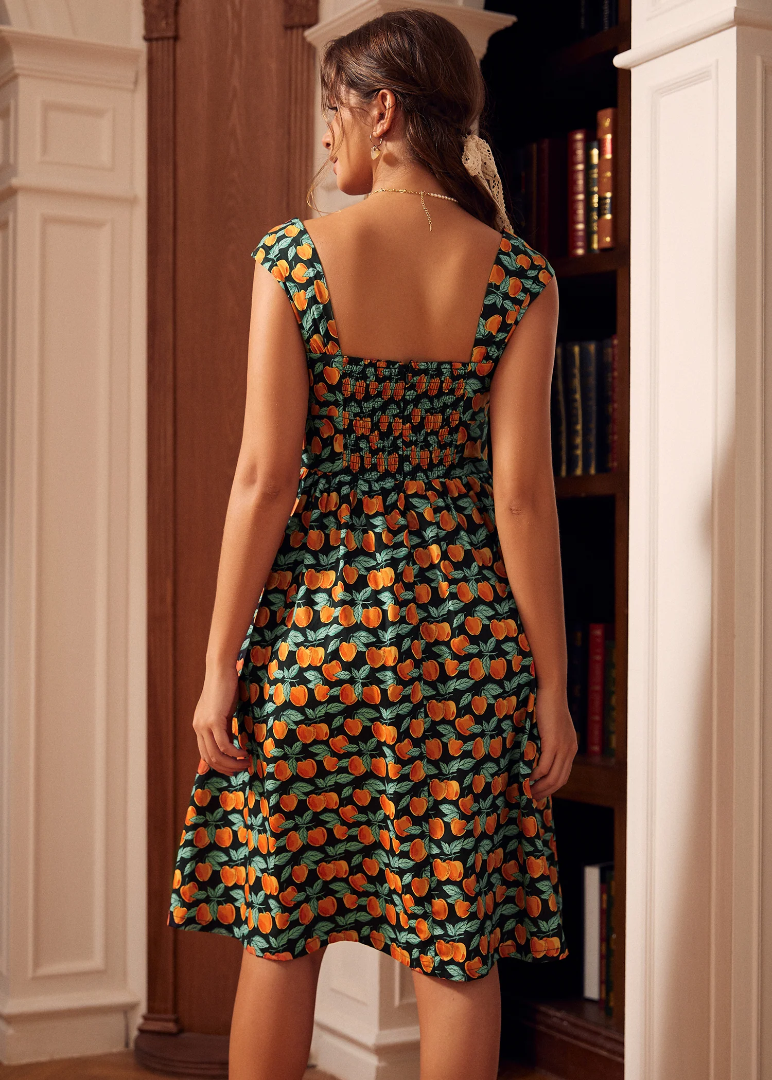 Sun-Kissed Fairytale Midi Dress - Olabens