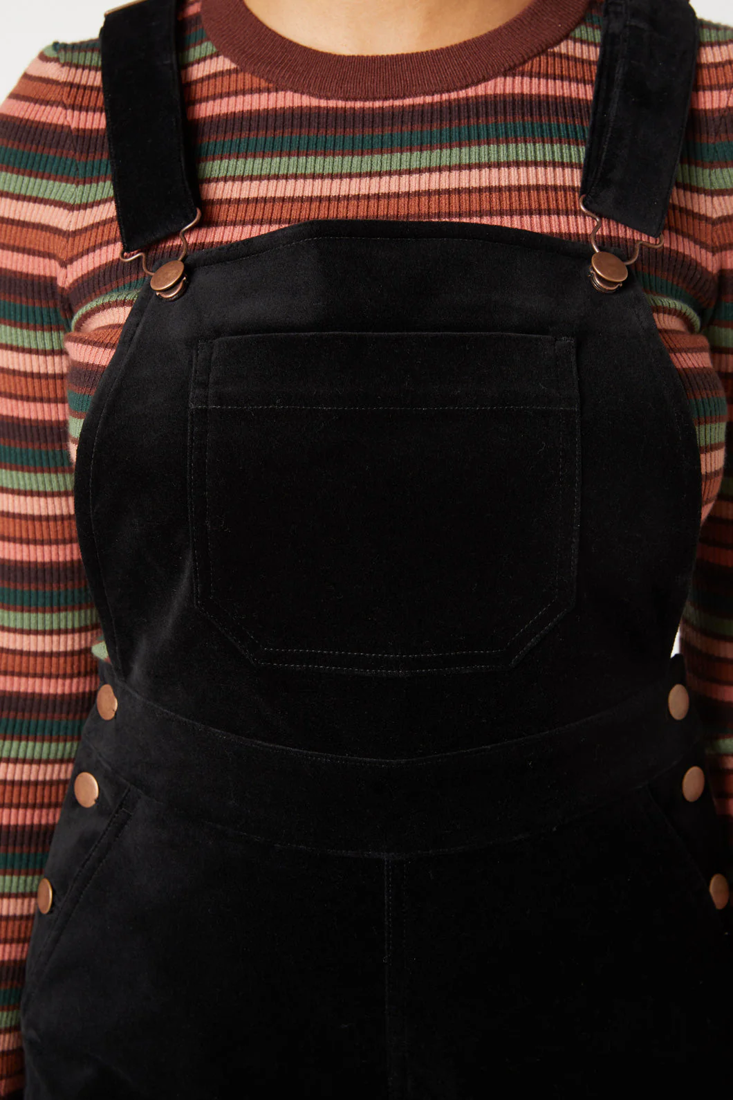 Sadie Velvet Overall - Olabens