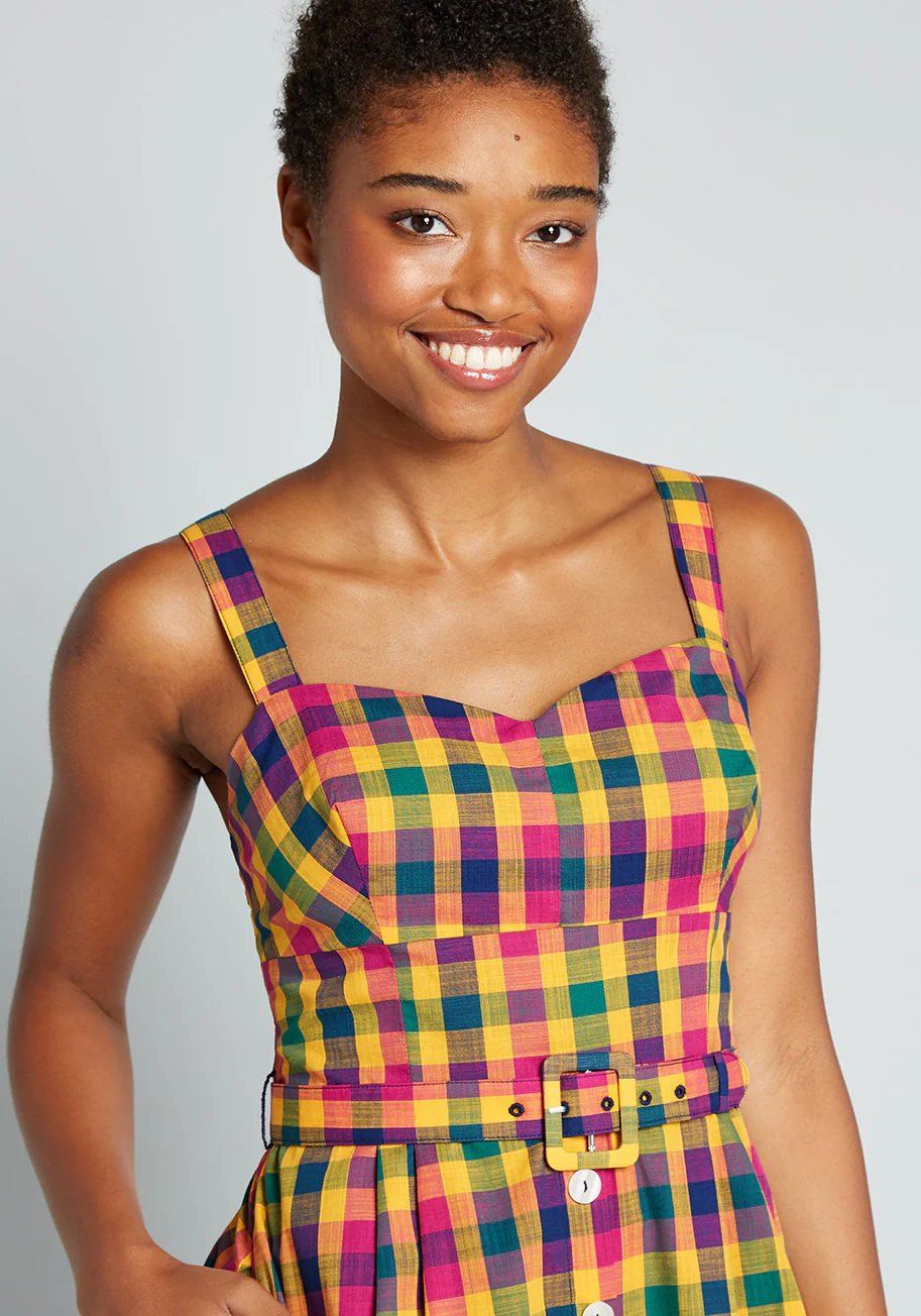 Check My Pulse Fit and Flare Dress - Olabens