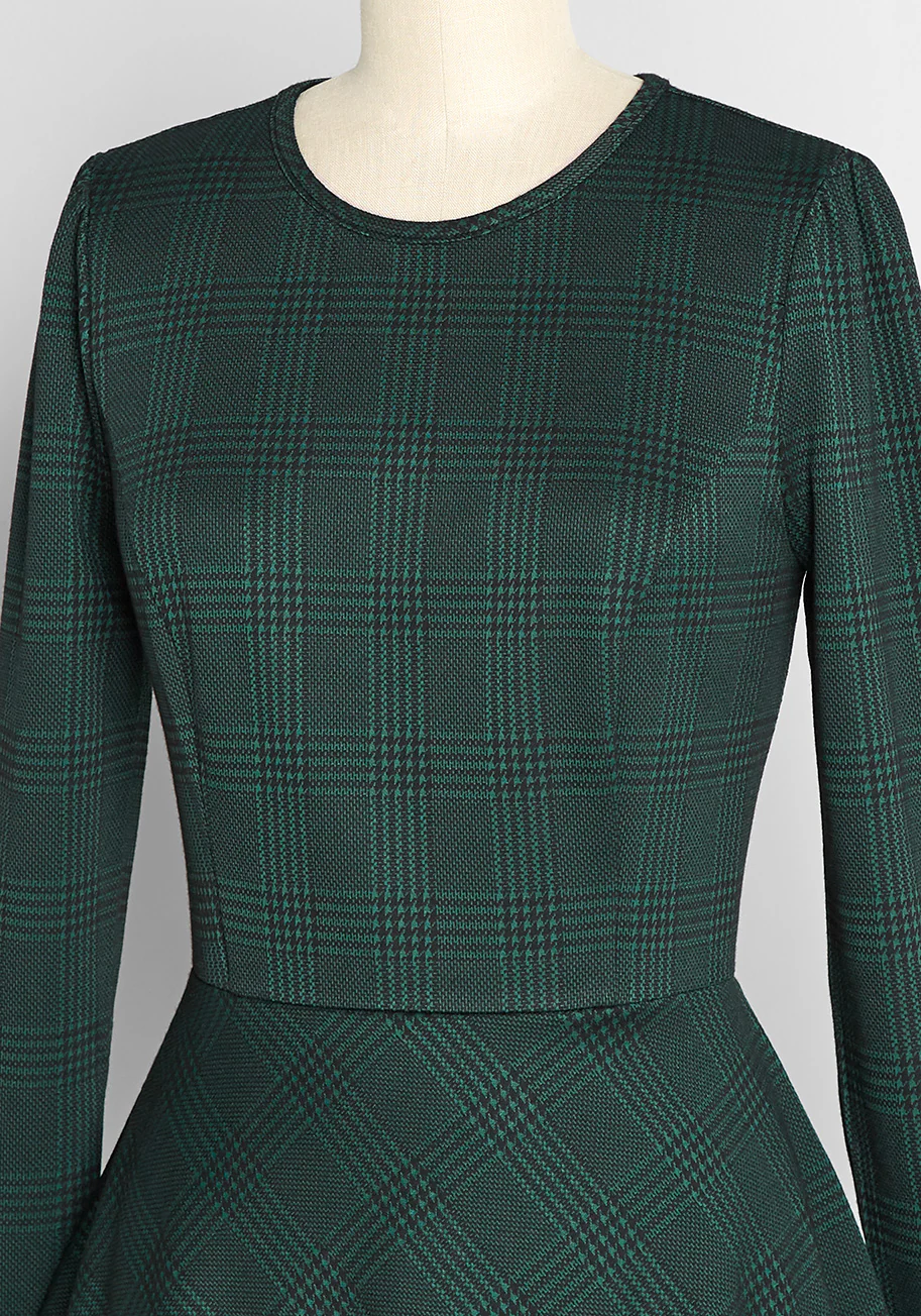 State Of Grace Fit And Flare Dress - Olabens