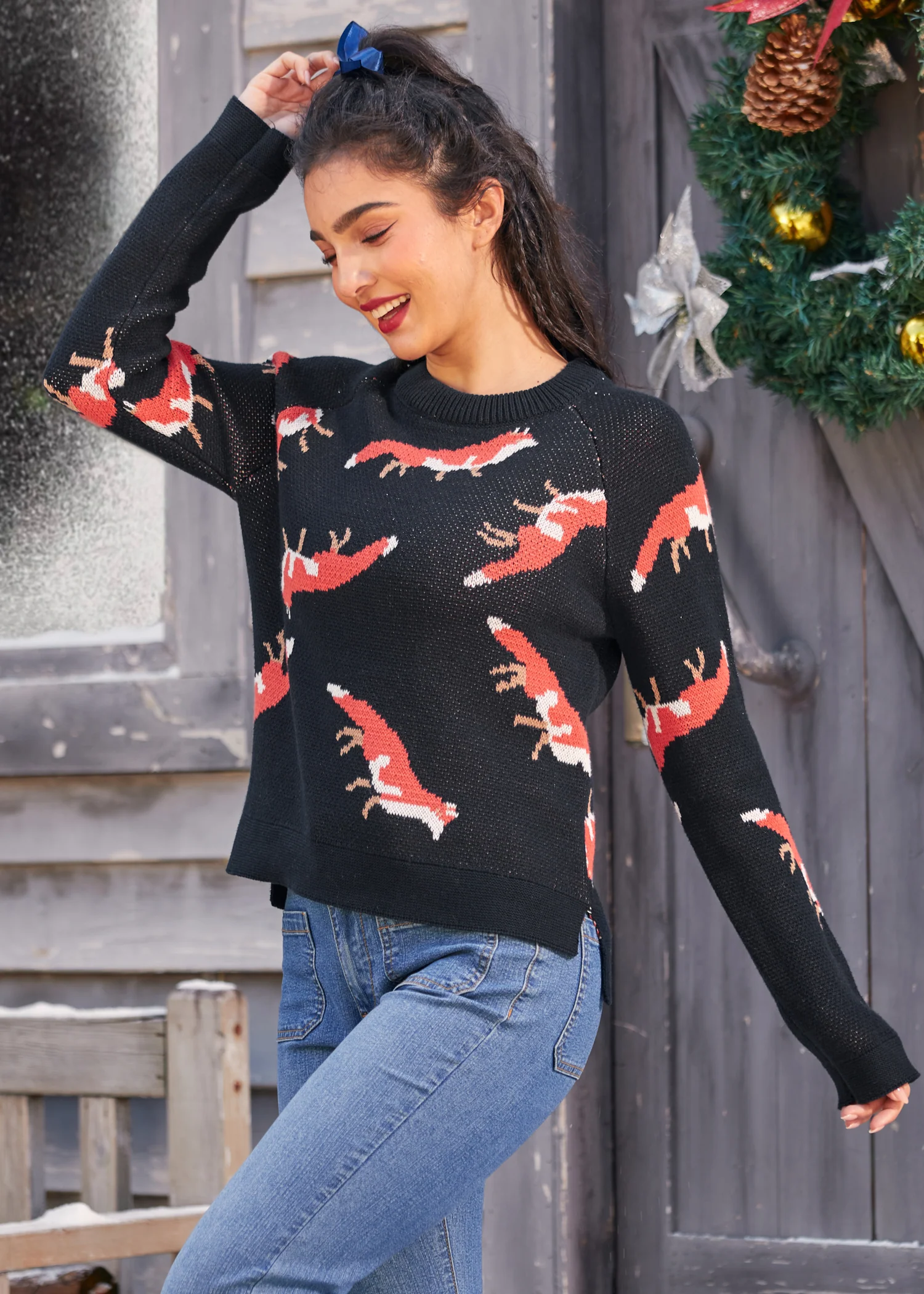 Full of Nostalgia Crewneck Pullover - Olabens