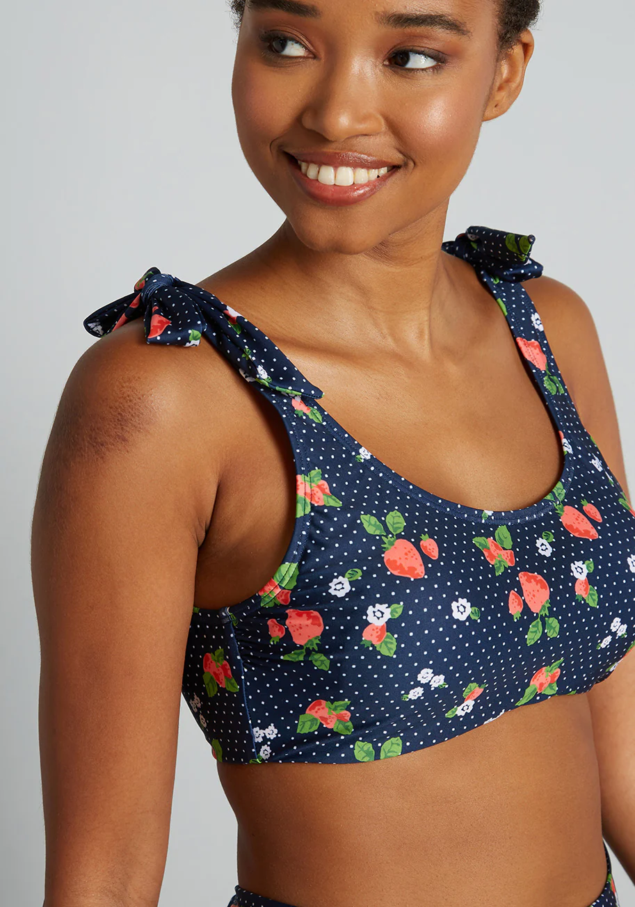 The Tanya Crop Bikini Top - Olabens