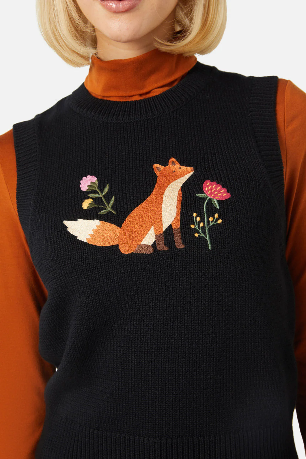 Fox Knit Vest - Olabens
