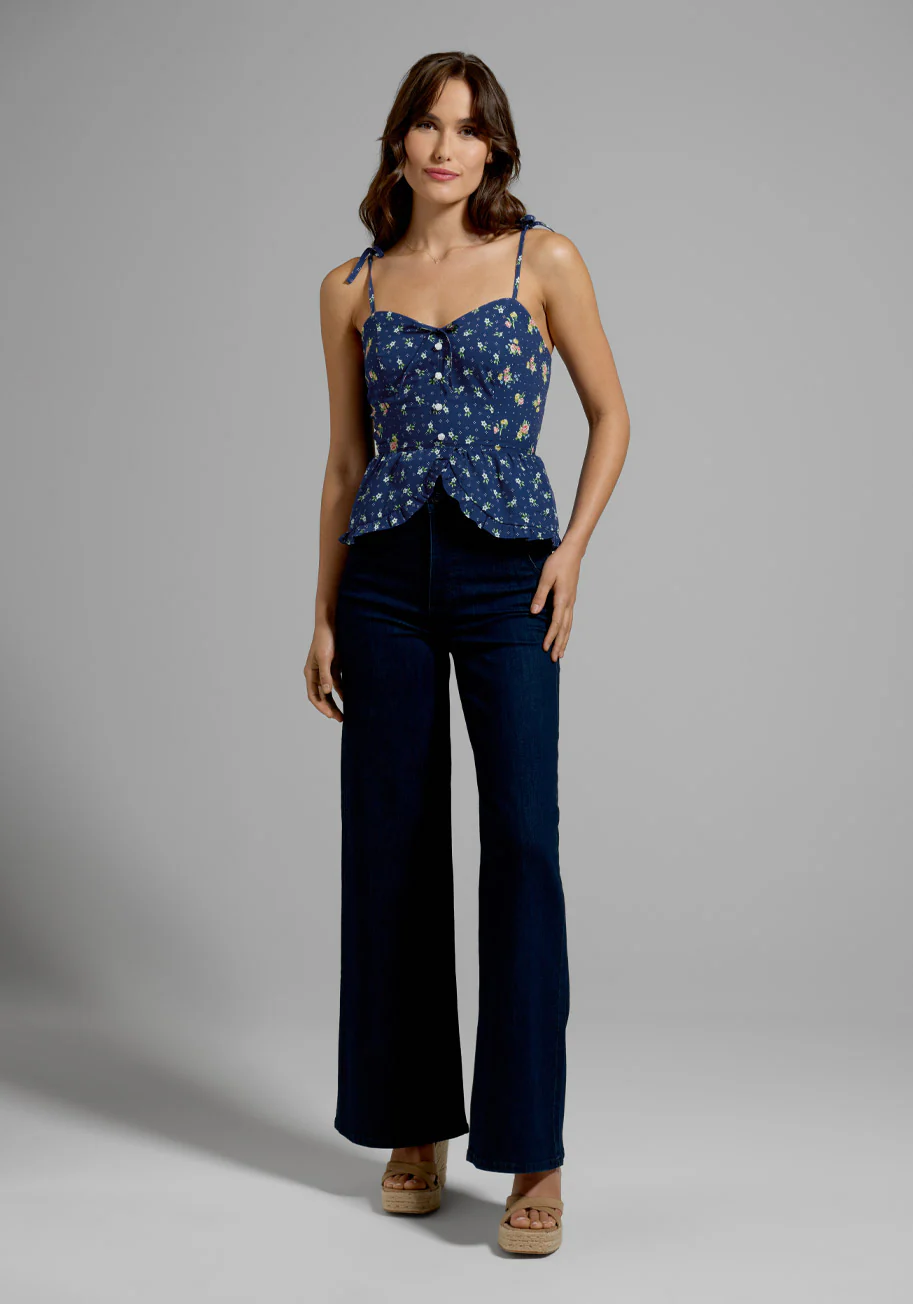 GUNNE SAX for Isnyt Super Bloom Peplum Top - Olabens