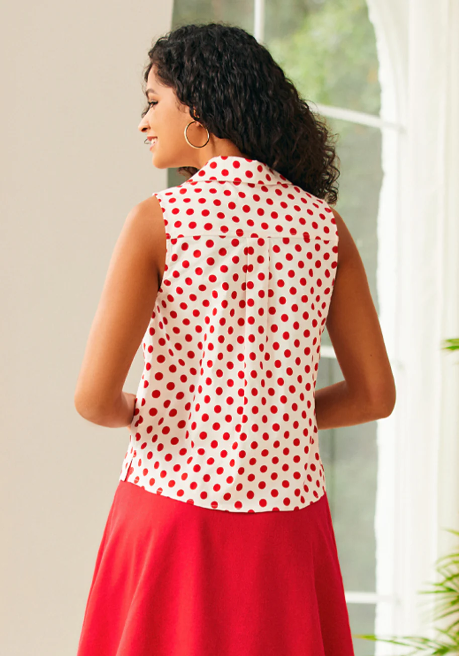 Spotlight Spark Sleeveless Shirt - Olabens