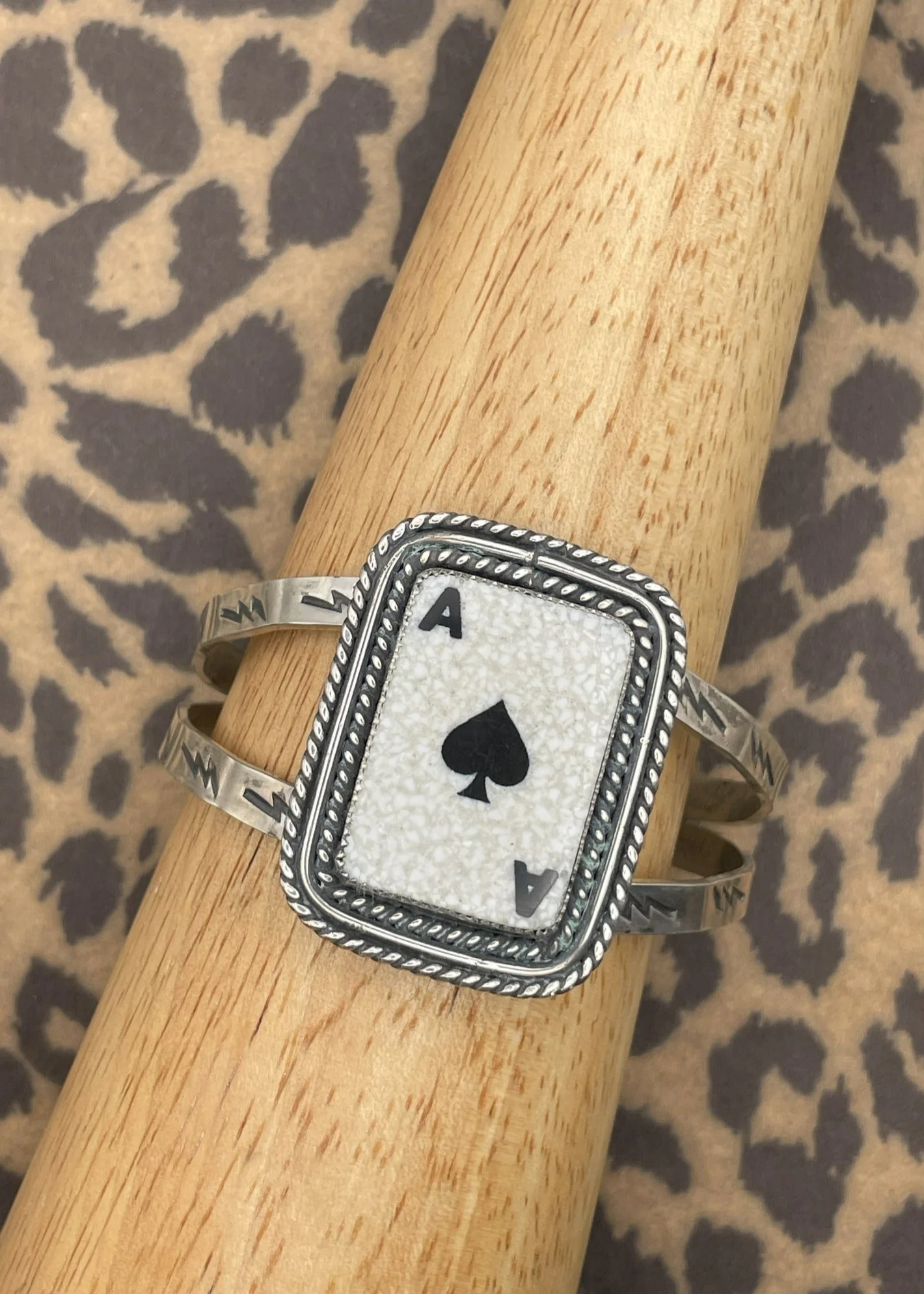 Ace of Spades Cuff Bracelet - Olabens