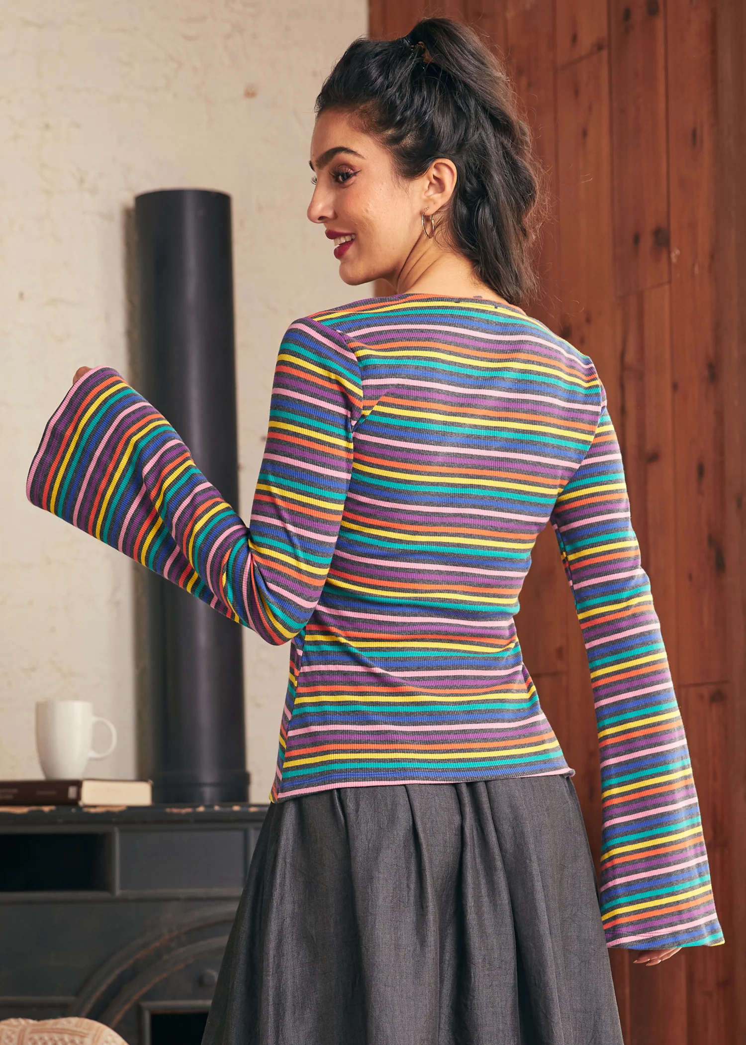 Lost in Love Bell Sleeve Top - Olabens