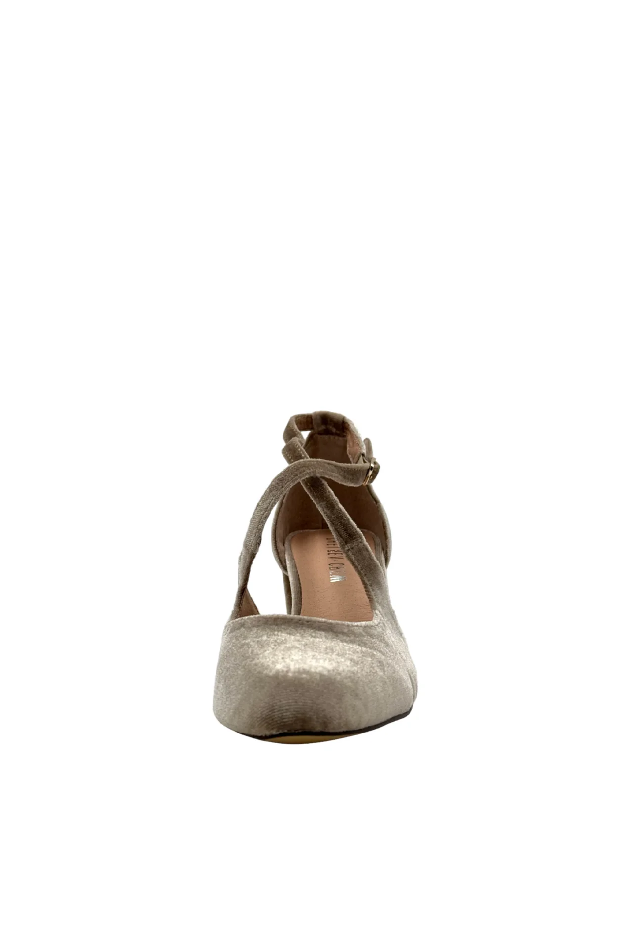 Oren Velvet Mary Jane Heels - Olabens