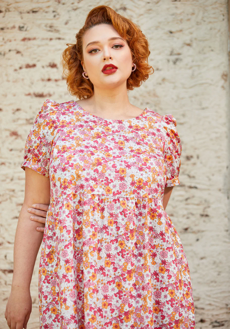 Exuding Ease Midi Dress - Olabens