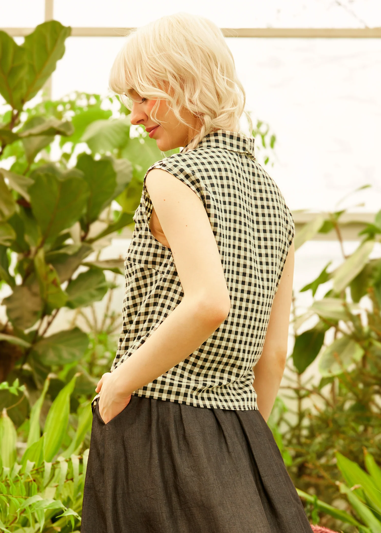 The Garden Stroll Bow Blouse - Olabens