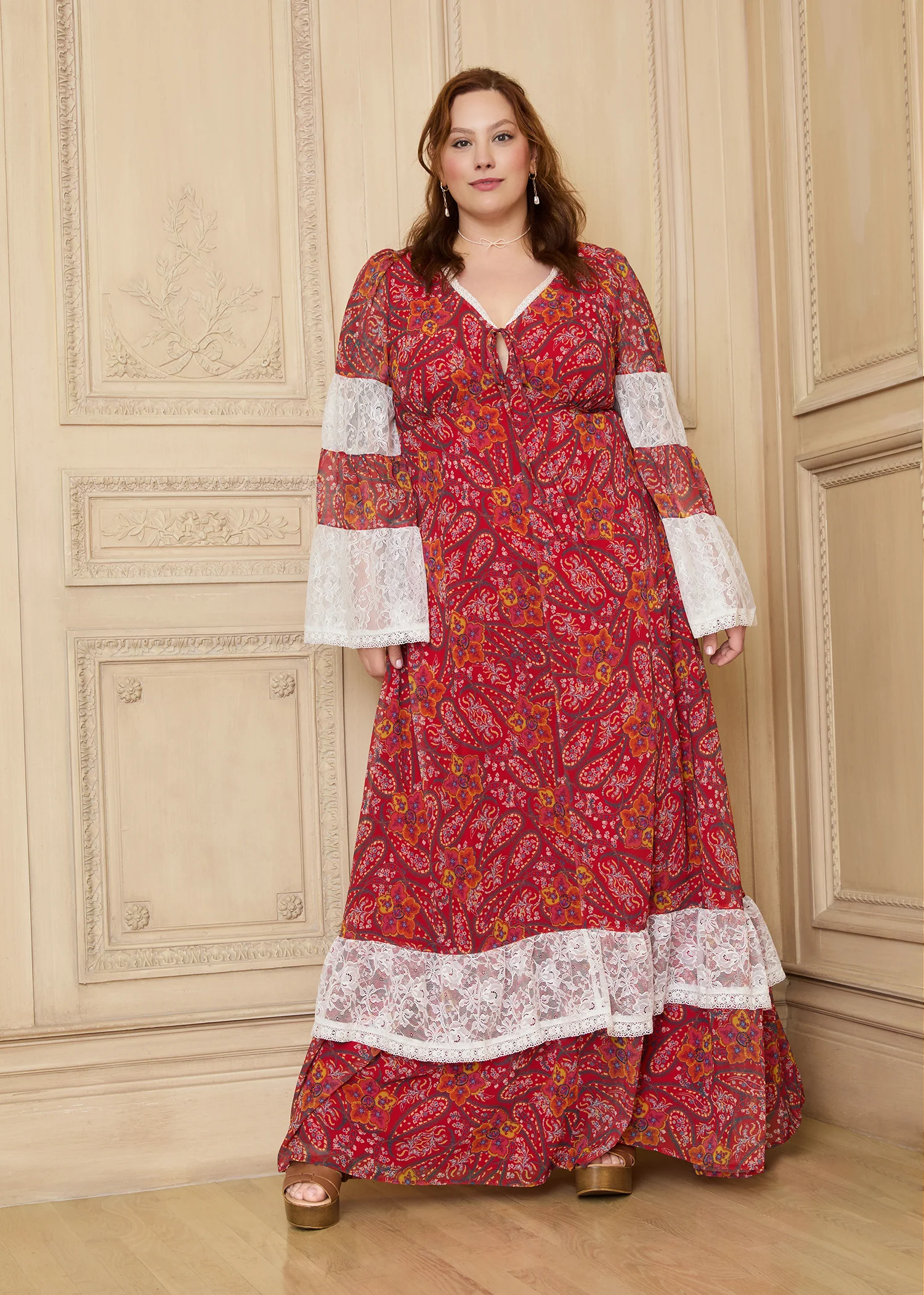 GUNNE SAX by Isnyt Josephina Bell Sleeve Dress - Limited Edition - Olabens