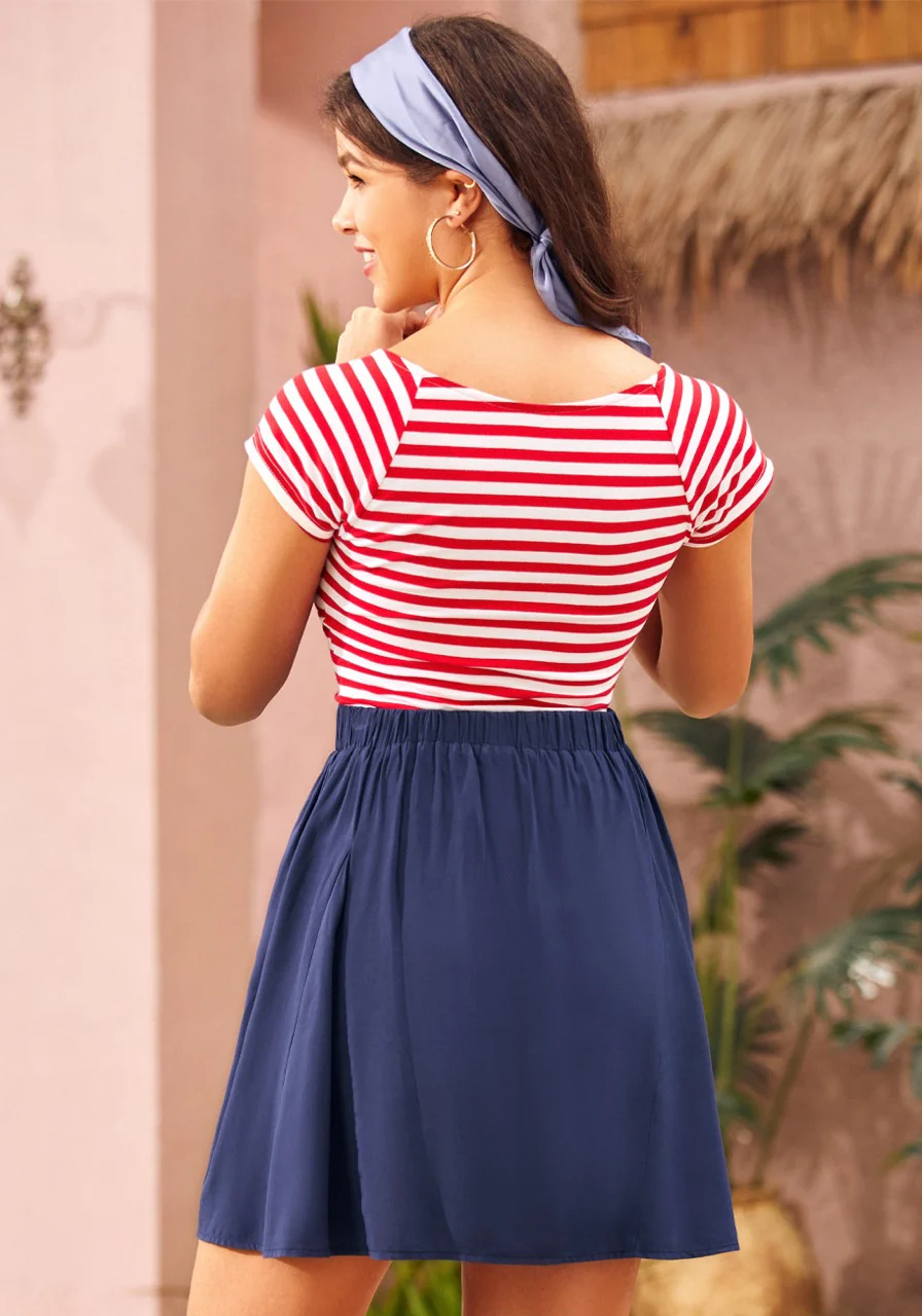 You Sassy Thing Skater Skirt - Olabens