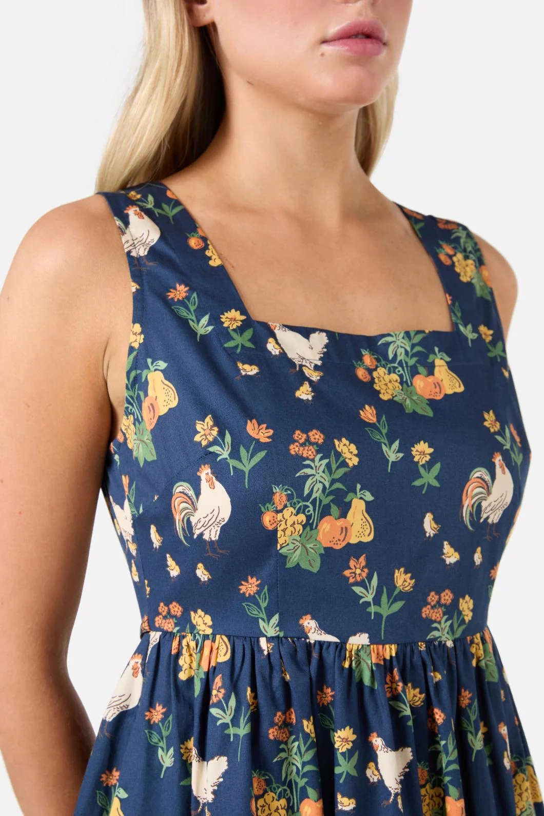 Chickens Midi Dress - Olabens