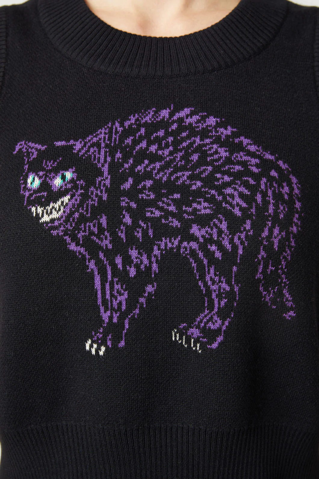 Grinning Cat Placement Vest - Olabens