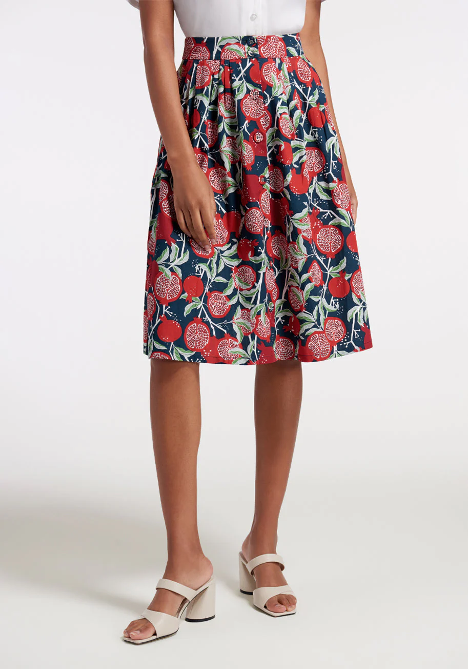 The Swing Of Things A-Line Skirt - Olabens