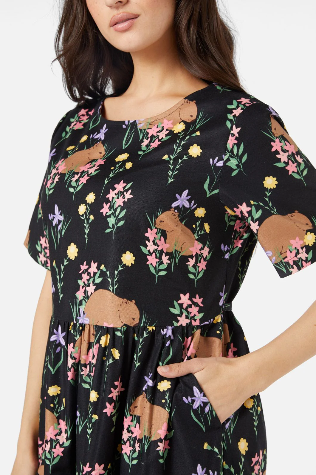 Wombat Smock Dress - Olabens